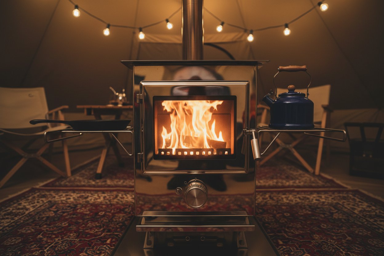 Best Canvas Tent Stoves for Luxury Glamping in 2026
