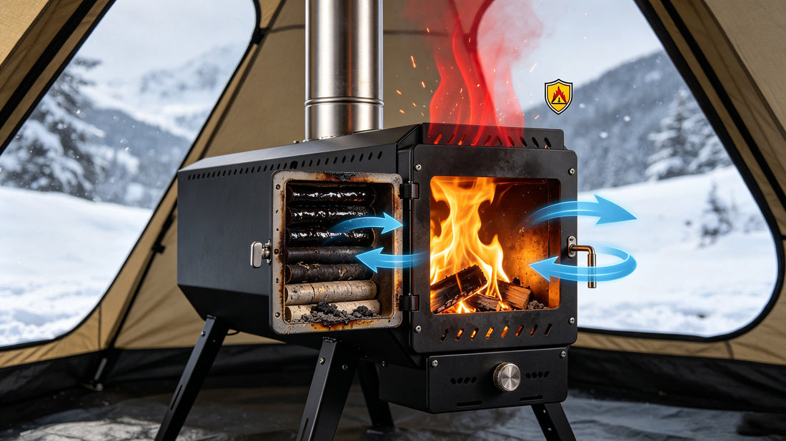 How to Prevent Creosote Buildup in Your Tent Stove Pipe