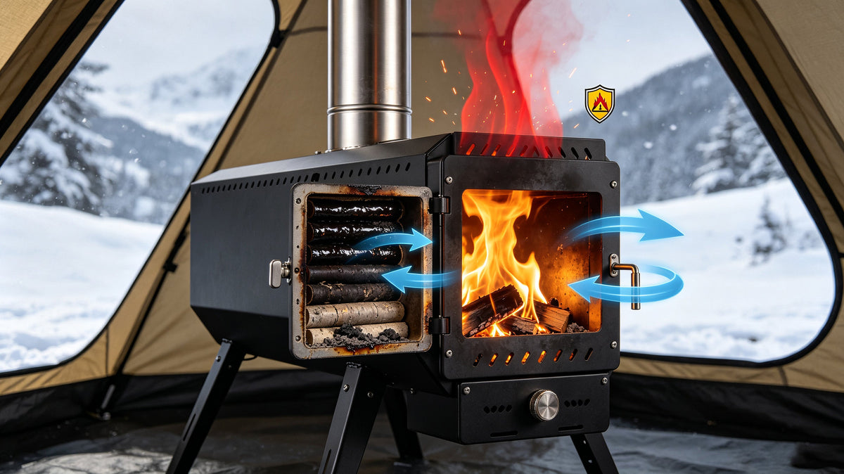 How to Prevent Creosote Buildup in Your Tent Stove Pipe