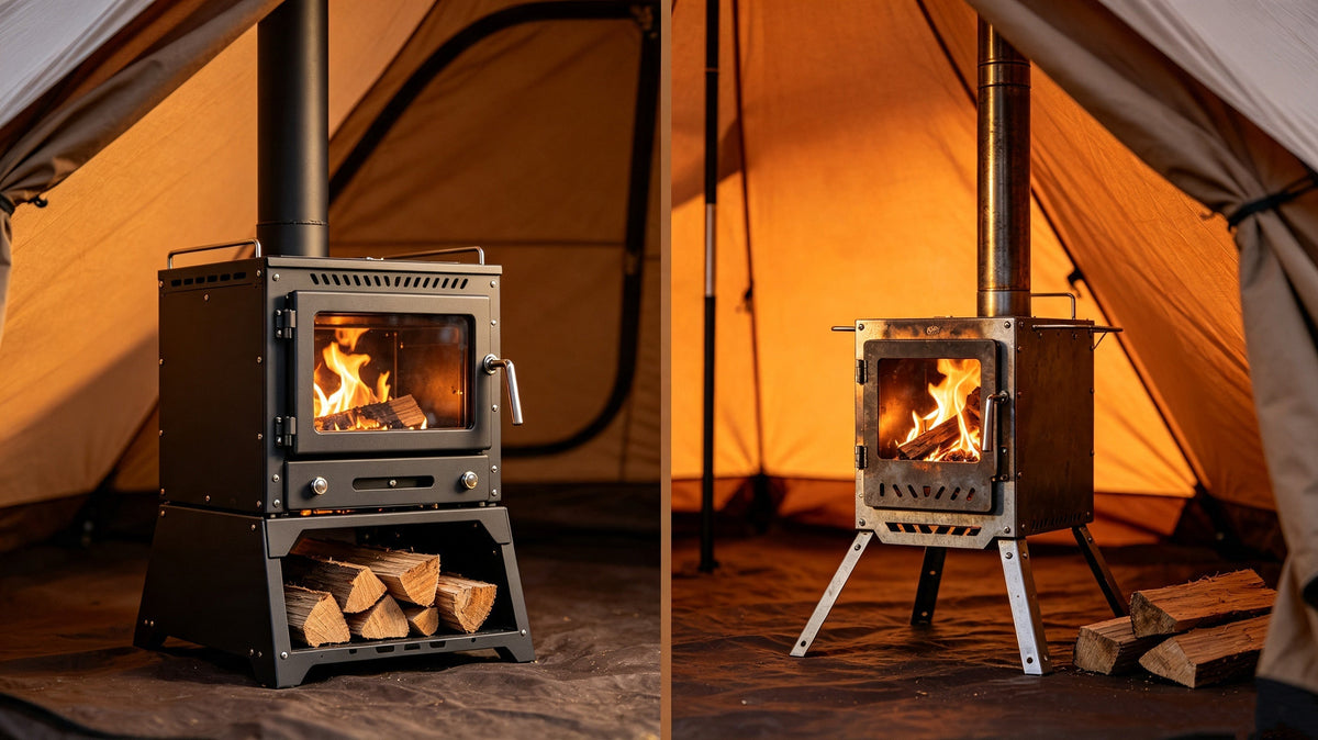 Premium vs. Budget Tent Stoves: Where Should You Invest Your Money?