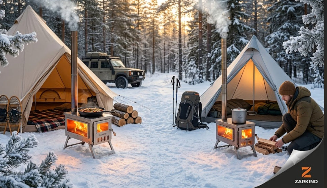 Best Portable Wood Stoves for Hot Tent Camping