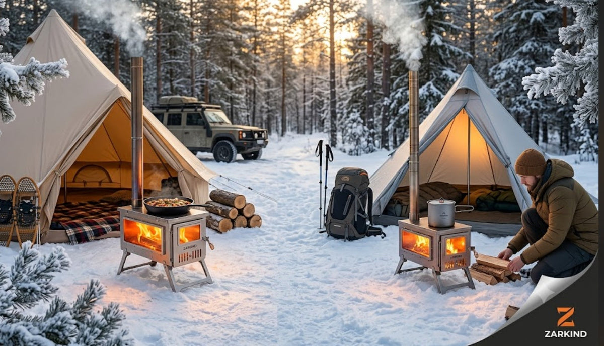 Best Portable Wood Stoves for Hot Tent Camping