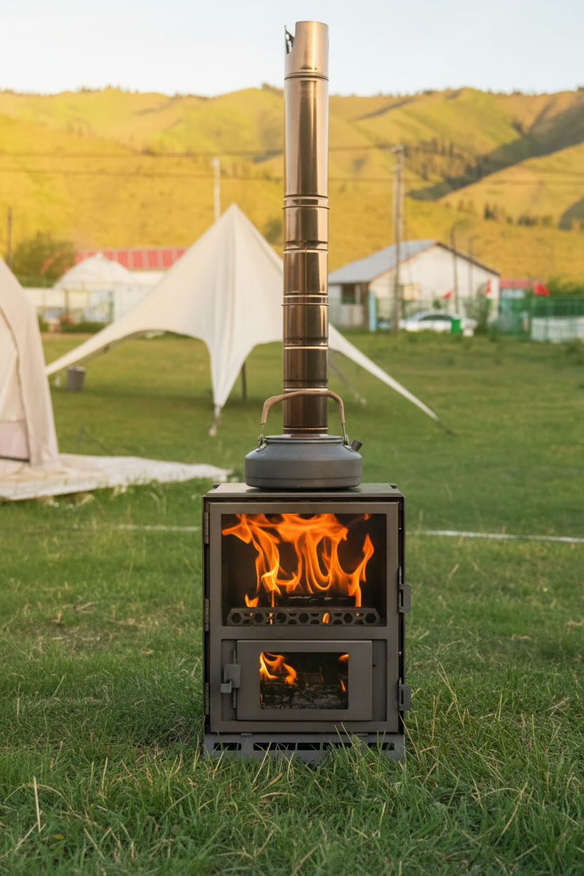 First Time Using a Tent Stove? 3 Essential "Burn-in" Steps You Cannot Skip