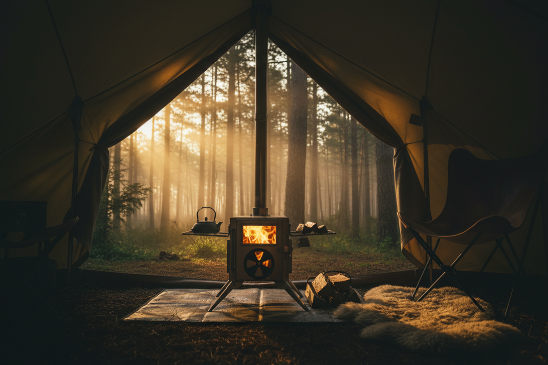 Why Hot Tent Camping is the Ultimate Winter Adventure