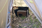 ZARKIND Portable Tent Wood Stove  Inverted Chimney Design