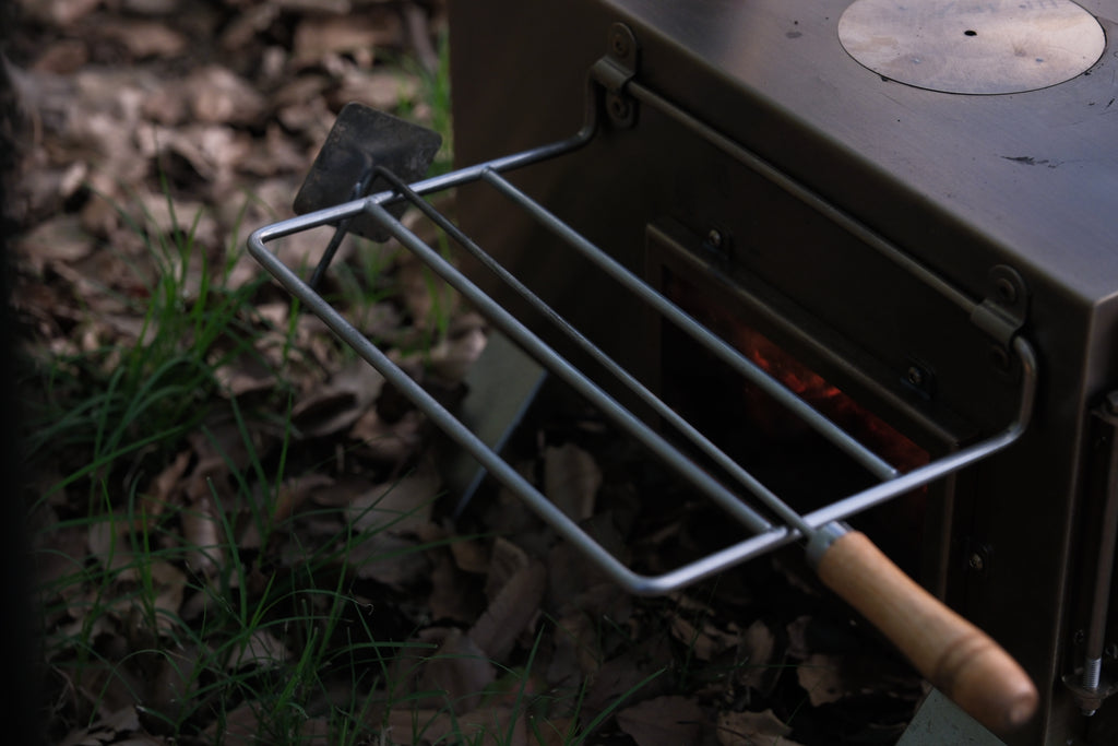 ZARKIND Portable Tent Wood Stove  Inverted Chimney Design