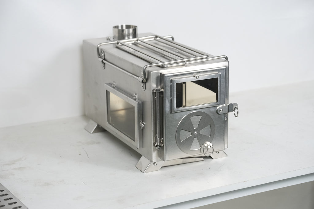 ZARKIND Hot Tent Wood Stove | Portable Stainless Steel