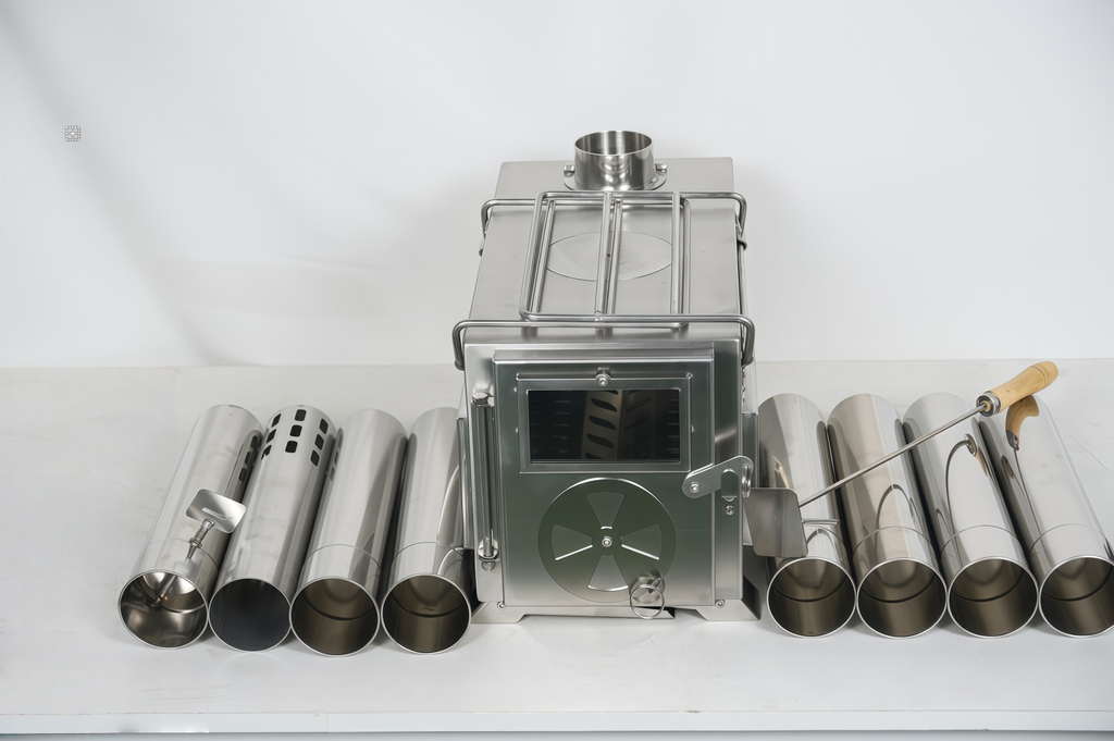 ZARKIND Hot Tent Wood Stove | Portable Stainless Steel